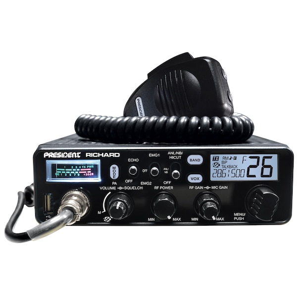 President Electronics 10 Meter RF-Power S-Meter Radio RICHARD - main